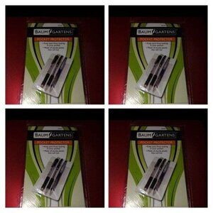 BAUMGARTENS POCKET PROTECTORS-NEW-SET OF 4-NEW